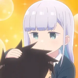 ☁️ Anime, Cartoon, Niedlich, Mädchen, Figur telegram sticker