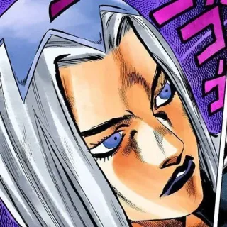 🔊 Abbacchio Leone JoJo's Bizarre Adventure Anime, Manga, Jojo, Abbacchio, Charakter whatsapp sticker