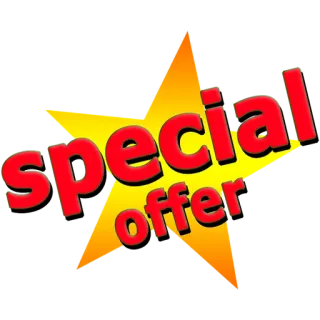 📣 special offer offre spéciale, réduction, soldes, promotion whatsapp sticker
