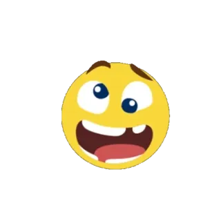 🤪 Emoji, Smiley, Dibujo animado, Cara graciosa whatsapp sticker