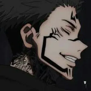 🥀 Sukuna Jujutsu Kaisen Anime, Manga, Démon, Tatouage, Malédiction, Jujutsu Kaisen telegram sticker