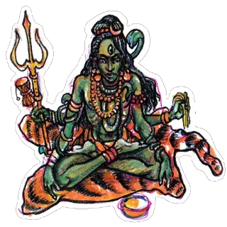 🙄 Shiva Hinduismo, Dios indio, Shiva, Deidad, Espiritual, Meditación telegram sticker