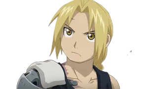 😏 Edward Elric Fullmetal Alchemist Anime, Manga, Karakter, Automail, Fullmetal Alchemist, Edward Elric telegram sticker