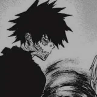 ⚡️ Dabi My Hero Academia 다비, 나의 히어로 아카데미아, 애니메이션, 빌런, 캐릭터 telegram sticker
