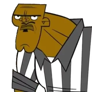 🙄 Chef Hatchet Total Drama Dessin animé, Chef cuisinier, Total Drama, Personnage whatsapp sticker