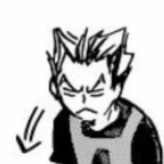 [ 🖇 Haikyu Manga 🖇 ] telegram stickers