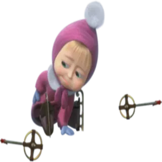 🤕 Masha Masha and the Bear Kartun, Animasi, Lucu, Karakter, Masha dan Beruang telegram sticker