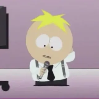 😬 Butters Stotch South Park Butters, South Park, Hoạt hình, Nhân vật, Hài kịch telegram sticker