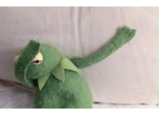 🤩 Kermit kermit, muppet, rana, dab telegram sticker