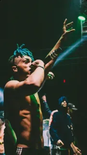 🖤 rapper, singer, music, artist, XXXTENTACION telegram sticker