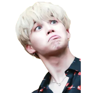 🙄 kpop, idol, person, portrait, entertainment, cute, funny telegram sticker