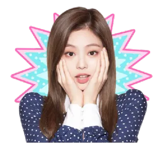😳 Jennie Kim kpop, cantante, mujer, Jennie, Blackpink, k-pop telegram sticker