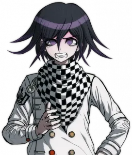 😨 Kokichi Oma Danganronpa V3: Killing Harmony Anime, Kokichi, Oma, Danganronpa, Vilão, Bravo, Assustado telegram sticker