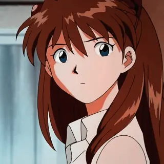 😳 Misato Katsuragi Neon Genesis Evangelion anime, misato, evangelion, cartoon, character telegram sticker