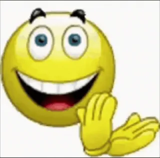 👏 smiley telegram sticker