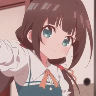 🧚‍♀ Anime, Menina, Fofa, Desenho animado telegram sticker