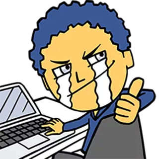 Hacker Boy by @CMNisal whatsapp stickers