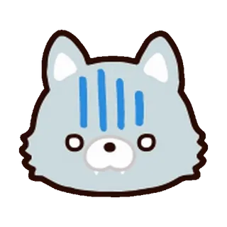 💨 cat, shocked, surprised, scared, animal whatsapp sticker