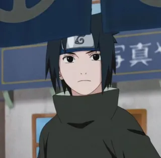 🖲 Sasuke Uchiha Naruto Аниме, Наруто, Саске, Учиха, Манга telegram sticker