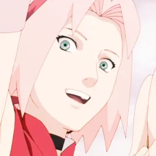 🌸 Sakura Haruno Naruto Anime, Manga, Sakura, Naruto, Charakter, Pinke Haare, Ninja telegram sticker