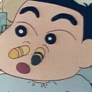 ☄ Shin-chan Anime, Drôle, Dessin animé whatsapp sticker