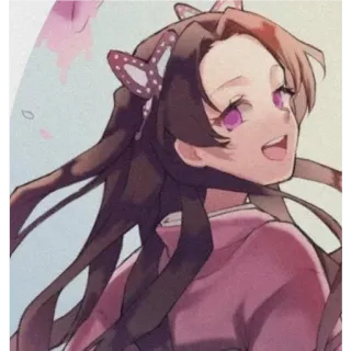 🙂 Kanao Tsuyuri Demon Slayer anime, demon slayer, kanao tsuyuri, butterfly, manga, cute, girl telegram sticker