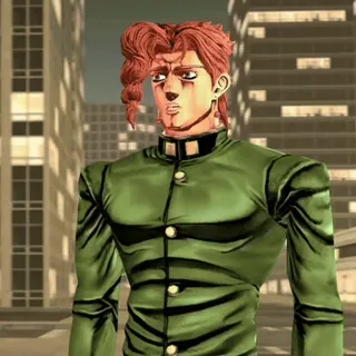 😇 Noriaki Kakyoin JoJo's Bizarre Adventure Anime, Jojo, Kakyoin, Jojos bizarre Abenteuer, Charakter, Anime Charakter telegram sticker