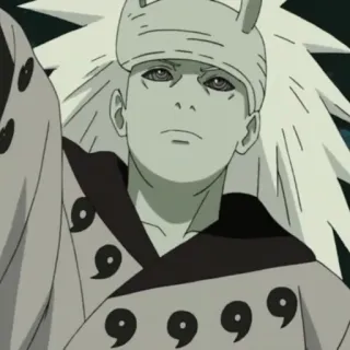 ⚖ Madara Uchiha Naruto anime, uchiha, madara, ninja, sage of six paths telegram sticker