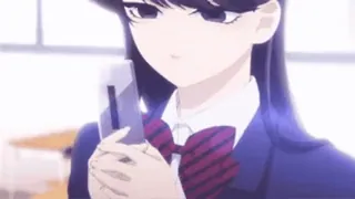 📱 Komi Shouko Komi Can't Communicate Anime, Komi can't communicate, Komi Shouko, Manga, Uniforme escolar, Lindo, Chica telegram sticker