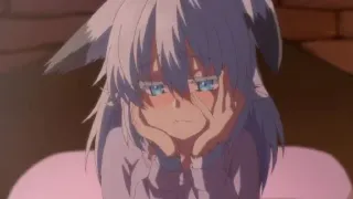😝 アニメ, 女の子, 悲しい, 可愛い, 照れ, 耳 telegram sticker