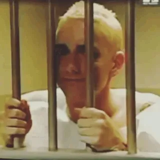 ✨ Eminem rapper, singer, music, jail, behind bars telegram sticker