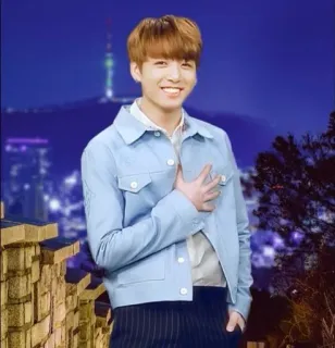 💙 Jungkook K-POP, 歌手, アイドル, 音楽, 韓国, 有名人 telegram sticker