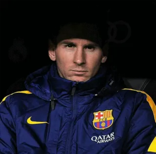 😐 Lionel Messi Лионель Месси, Футбол, Соккер, Барселона, Спортсмен telegram sticker
