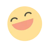 ☺️ emoji, smile, happy, smiley face, yellow whatsapp sticker