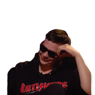 🙂 Antishype telegram sticker