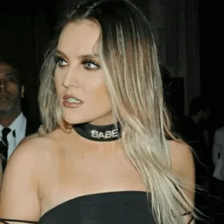 😐 BABE Frau, Person, Mode, Porträt, Choker, Text whatsapp sticker