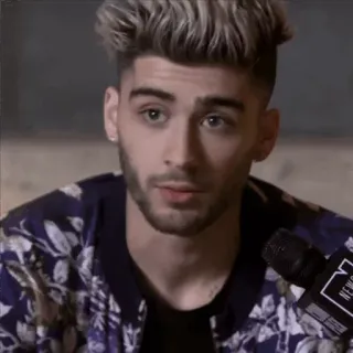 😳 Zayn Malik musician, singer, celebrity, portrait telegram sticker