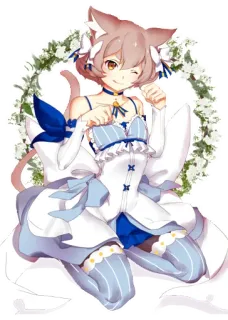😉 Felix Argyle Re:Zero Anime, Gatto, Trap, Carino, Felix Argyle, Re:Zero telegram sticker