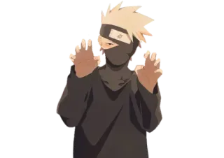 👻 Kakashi Naruto Kakashi, Naruto, Anime, Ninja, Manga whatsapp sticker