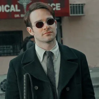 🤔 Daredevil Daredevil, Charlie Cox, Marvel, Superheld telegram sticker