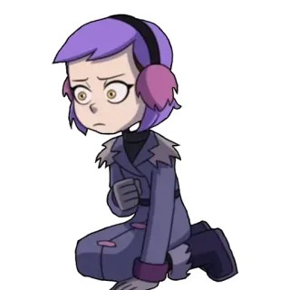 😞 Amity Blight The Owl House cartoon, animation, character, Amity, The Owl House telegram sticker