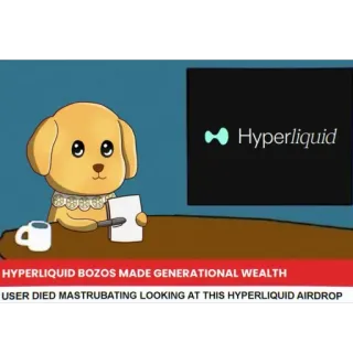 🫥 HYPERLIQUID BOZOS MADE GENERATIONAL WEALTH
USER DIED MASTRUBATING LOOKING AT THIS HYPERLIQUID AIRDROP Meme, Hyperliquid, Criptomoeda, Cachorro, Desenho animado whatsapp sticker