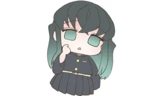 ☁️ Muichiro Tokito Demon Slayer Anime, Demon Slayer, Muichiro Tokito, Chibi, Schattig whatsapp sticker
