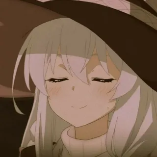 🪄 Anime, Bruxa, Menina, Sorrindo, Desenho animado telegram sticker