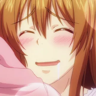🌊 Anime, Chorando, Garota, Triste, Lágrimas telegram sticker