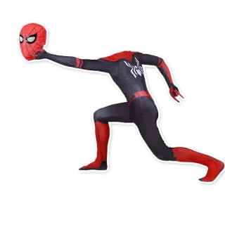🎁 Spider-Man ซูเปอร์ฮีโร่, สไปเดอร์แมน, มาร์เวล, การ์ตูน, ฮีโร่, แมงมุม telegram sticker