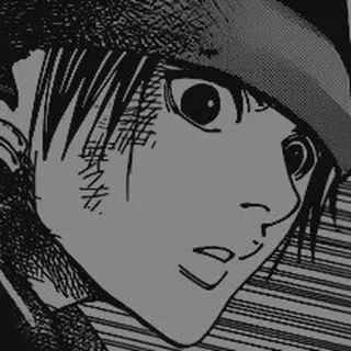 🗡 Anime, Manga, Personaggio, Illustrazione, Ragazzo, Serio, Cappello telegram sticker