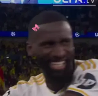 💋 Antonio Rüdiger UEFA Champions League UEFA.tv telegram sticker