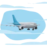 🛫 avião, veículo, transporte, céu, viagem, voo telegram sticker