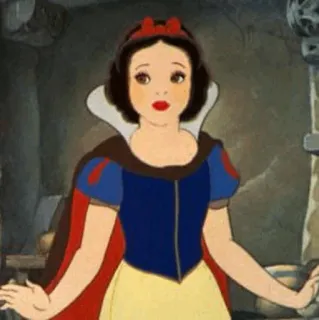 ⛄️ Snow White 만화, 애니메이션, 공주, 동화, 디즈니 telegram sticker